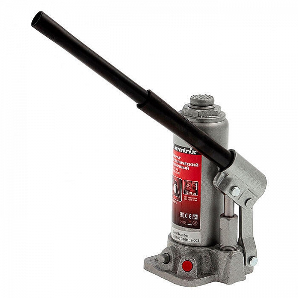 Домкрат Matrix 50754 гидравлический бутылочный 4 т