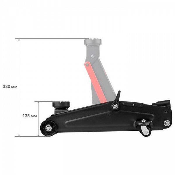 Домкрат Startul Auto ST8014-05 подкатной 2 т