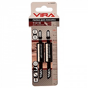 Пилки для лобзика Vira Rage 552027 T101B 2 шт