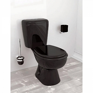 Компакт-унитаз Керамин Гранд-N МС Алкапласт черный. Изображение - 1