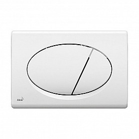 Кнопка для инсталляции Alcaplast M70 белая