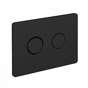 Кнопка для инсталляции Cersanit ACCENTO CIRCLE для AQUA 50 пневматическая пластик черный матовый 63839