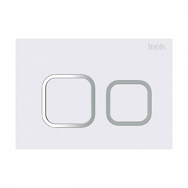 Кнопка для инсталляции Iddis UNI40MWI77 040 универсальная матовый белый