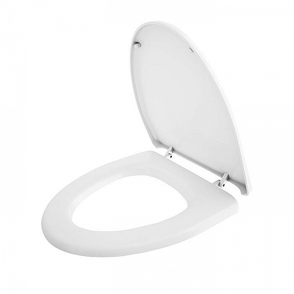 Сиденье для унитаза Керамин Соло МС белое с крышкой