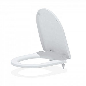 Сиденье для унитаза белое Анипласт WS0320P пластиковые крепления микролифт