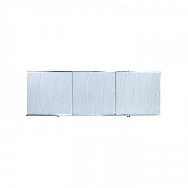Экран под ванну Comfort Alumin 1.7 м волна голубая