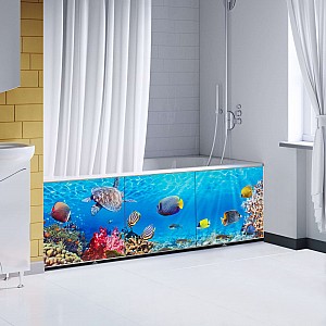 Экран под ванну Comfort Alumin 3D 1.7 м морское дно. Изображение - 1