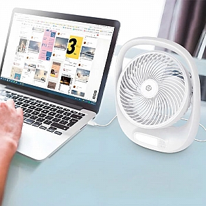 Вентилятор настольный Evolution AirLeaf  AL-101 White. Изображение - 7