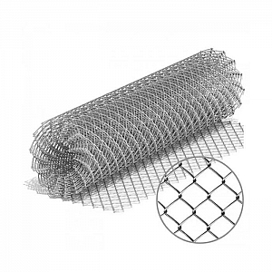 Сетка-рабица Belzabor ячейка 50*50*1.8 мм 1.5*10 м оцинкованная