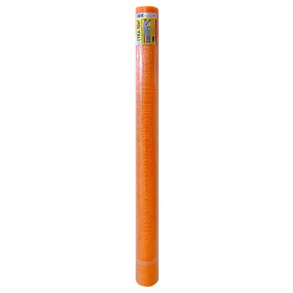Стеклосетка Lihtar Mini 160 5*5 мм 1*10 м оранжевая