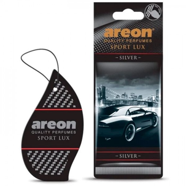 Ароматизатор воздуха Areon Sport Lux Silver картонный