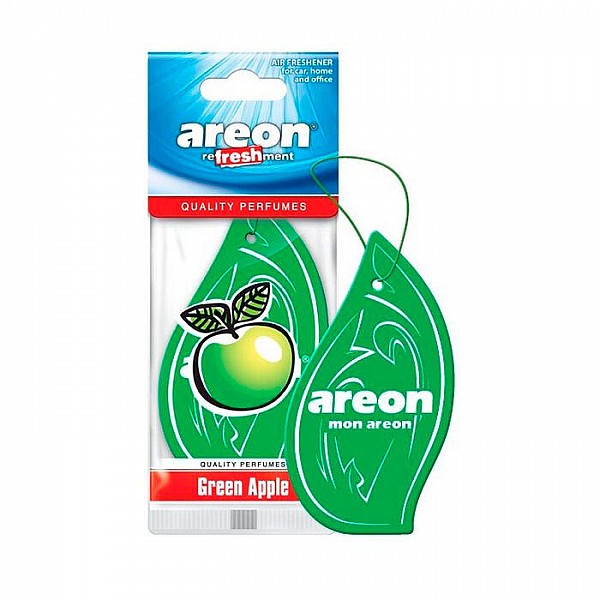 Ароматизатор воздуха Areon Refreshment Green Apple ARE-MKS03 картонка