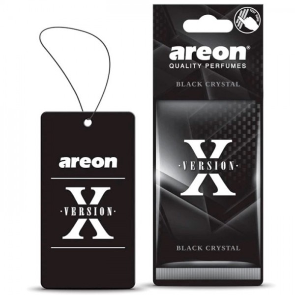 Ароматизатор воздуха Areon X Black Crystal картонка