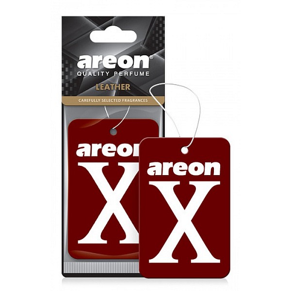 Ароматизатор воздуха Areon X Leather ARE-XV07B картонка