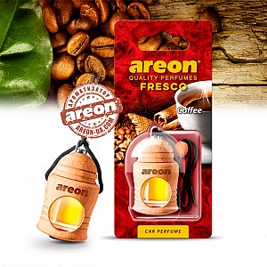 Ароматизатор воздуха Areon Fresco Coffee бутылочка дерево 4 мл. Изображение - 1