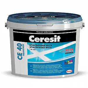 Фуга Ceresit CE 40 aquastatic №16 графит 2 кг