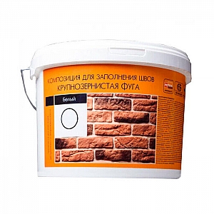 Фуга Petra крупнозернистая белая 5 кг