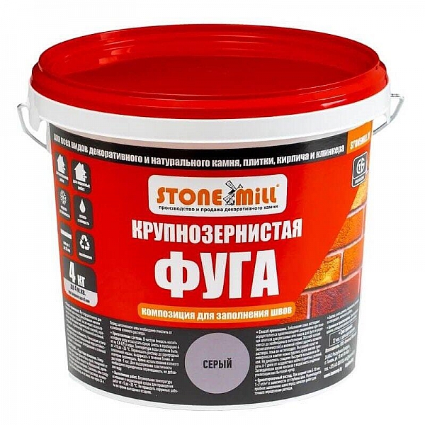 Фуга Stone Mill серая 4 кг