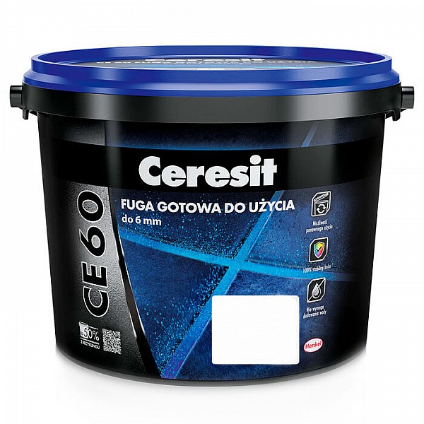 Фуга Ceresit CE 60 №04 серебряно-серый 2 кг