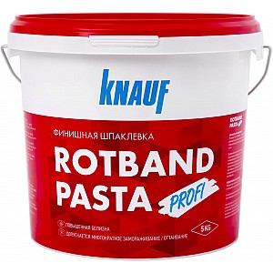 Шпатлевка Knauf Ротбанд Паста Профи финишная 5 кг