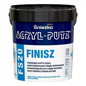 Шпатлевка Sniezka Acryl Putz Finisz FS20 шпатлевочная гладь 1.5 кг