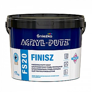 Шпатлевка Sniezka Acryl Putz FS20 Finisz шпатлевочная гладь 17 кг