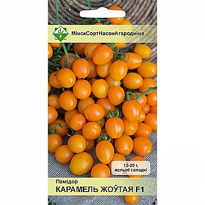 Томат Карамель желтая F1 МинскСортСемОвощ 15 шт