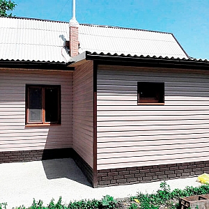 Сайдинг Ю-Пласт Корабельный брус Белый 3.05 м. Изображение - 1