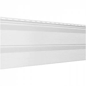 Сайдинг Ю-Пласт Корабельный брус Белый 3.05 м