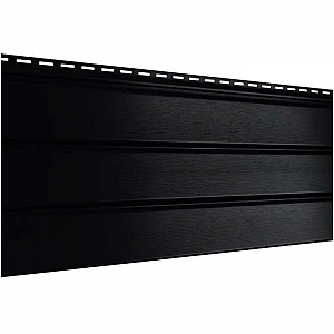 Софит Ю-Пласт Pro Черный без перфорации 3 м