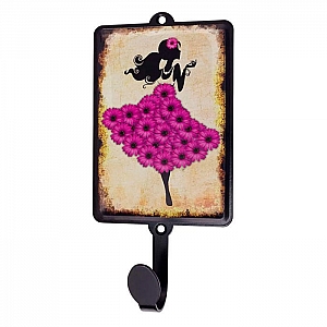 Вешалка декоративная Gala Кокетка VL019-BY