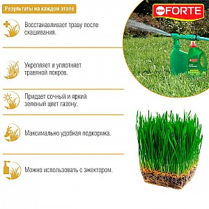 Удобрение Bona Forte для газонов 1.5 л жидкое минеральное. Изображение - 1