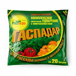 Натуральное комплексное удобрение с микроэлементами Рост Агро Рассадный 500 г