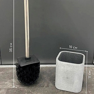 Ершик для унитаза Illu HFZT09D серый матовый. Изображение - 1