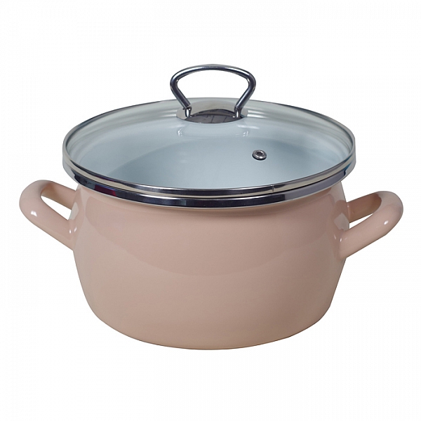 Кастрюля Сантэкс 1-2440111(Бл)Коф сфера 4 л