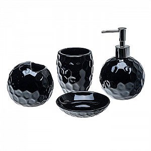 Набор аксессуаров для ванной комнаты керамический Камелия 4 предмета
