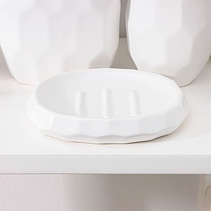 Набор аксессуаров для ванной комнаты керамический Олимп 4 предмета. Изображение - 1