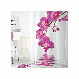 Штора для ванной комнаты Tropikhome Orchid без колец 180*200 см