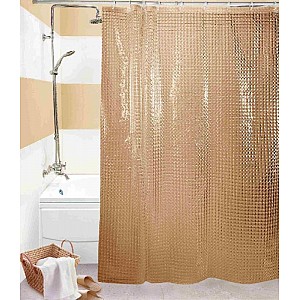 Штора для ванной комнаты Shower Curtain 3D арт.330 180*180 см бежевый