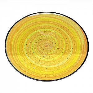 Тарелка Белхудожкерамика 7037/7-24 22с7037/7 сорт 2 оранжевая