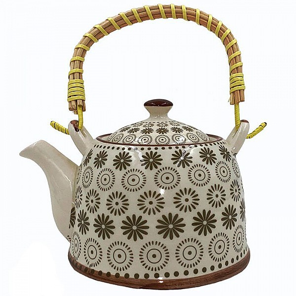 Чайник для заваривания чая 21-188 из фарфора