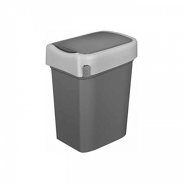 Контейнер для мусора 25 л Econova Smart Bin 434214811 серый
