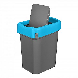 Контейнер для мусора 25 л Econova Smart Bin синий. Изображение - 1