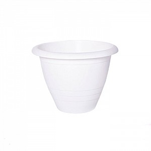 Горшок пластмассовый Gardenplast Виола белый 7.5 л