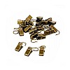 Комплект зажимов Delfa СЗФ-9024 для металических колец 20 шт золото антик