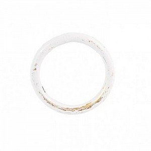 Кольцо бесшумное Lm Decor YR003 25 мм 10 шт белое золото