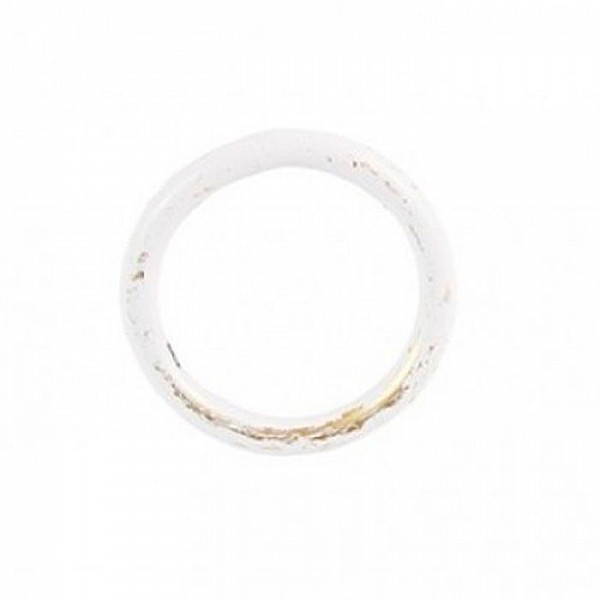 Кольцо бесшумное Lm Decor YR003 25 мм 10 шт белое золото