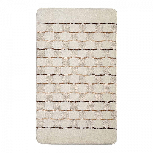 Коврик для ванной комнаты Banyolin Silver кремовый 60*100 см