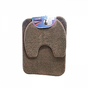 Комплект ковриков для ванной комнаты мохнатый расцветка в ассортименте. Изображение - 1