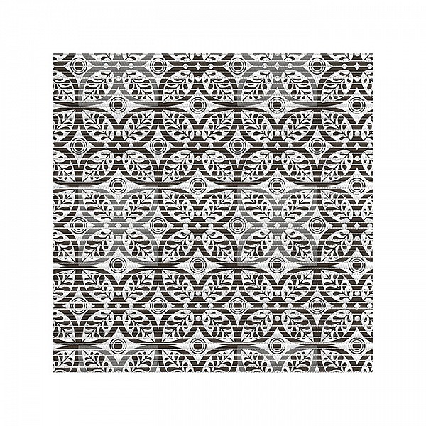Коврик напольный из вспененного ПВХ Вилина 7089-205PT-grey 65 см
